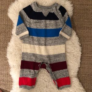 GAP striped sweater onsie